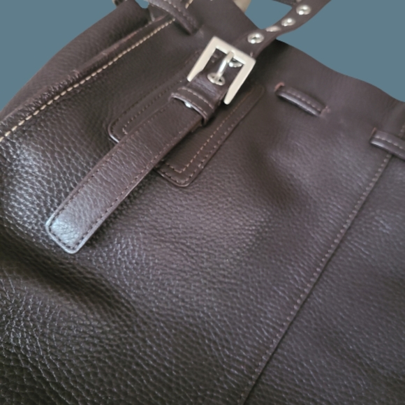Nordstrom Leather Shoulder Handbag - Picture 3 of 4